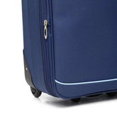 Maleta Grande PALMA extensible azul ruedas